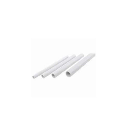 PVC Electrical Conduit Pipe - 20Mm Diameter | White, Round Shape for Reliable Electrical Applications