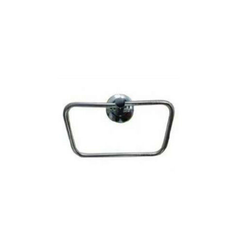 Silver Wall Mounted Ss Towel Ring