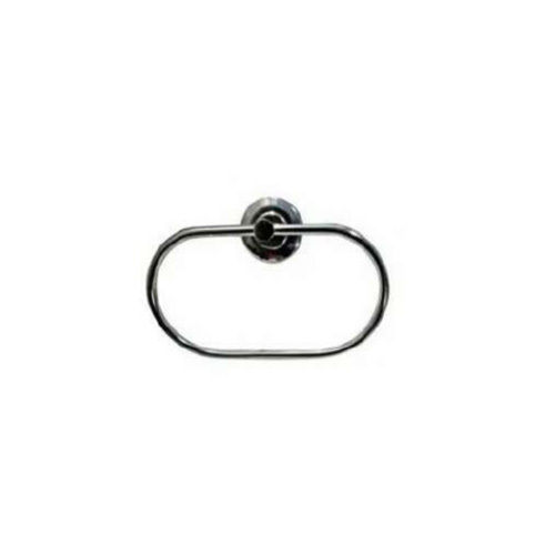 Silver Chorme Finish Ss Towel Ring