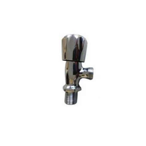 Silver Brass Angle Valve