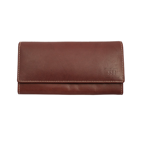 Ladies Brown Leather Purse