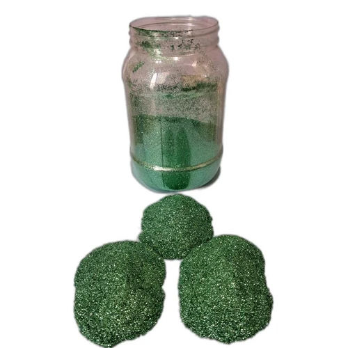 Green Polyester Glitter Powder