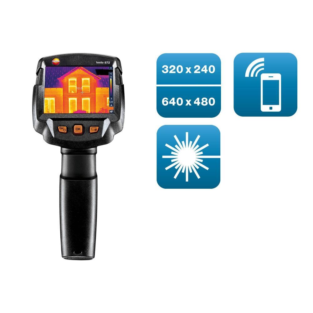 Thermal imager (320 x 240 pixels App laser)