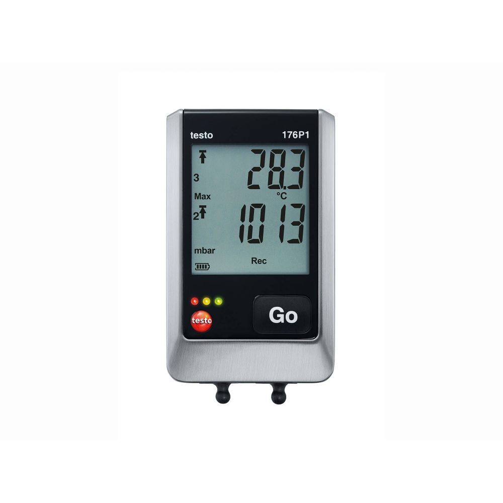 Data logger for absolute pressure temperature and humidity