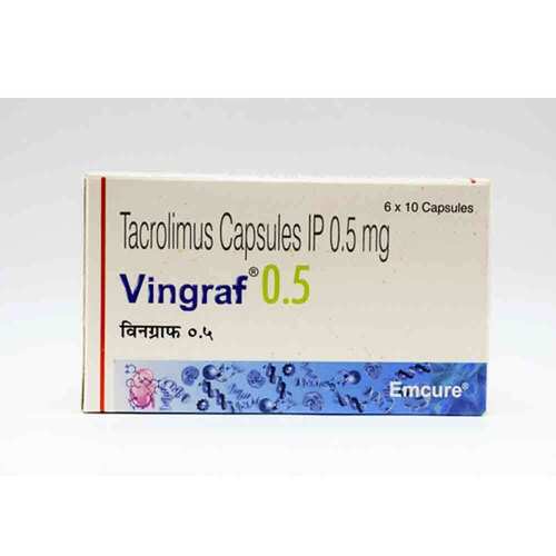 Tacrolimus Vingraf 0.5