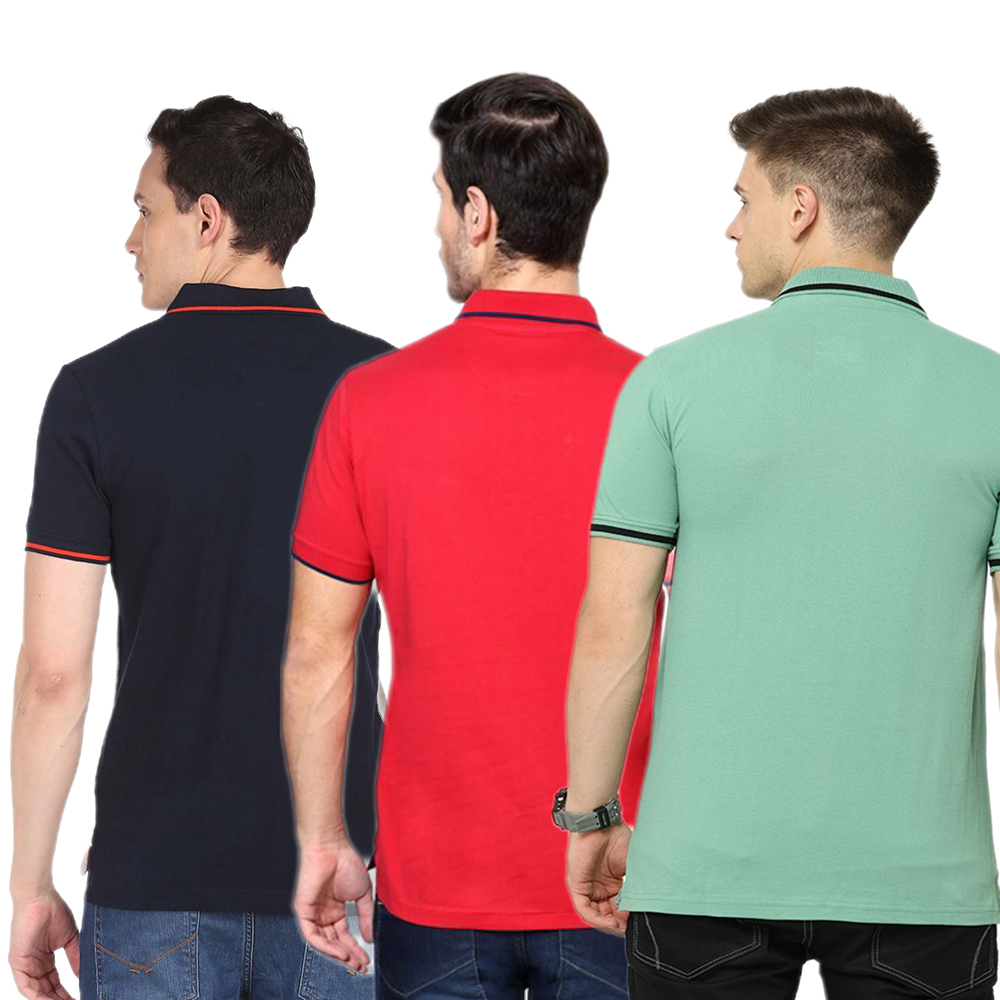 3 COMBO Pack Cotton T Shirts