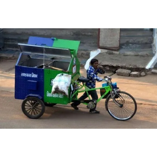 Cycle Rickshaw Garbage Bin