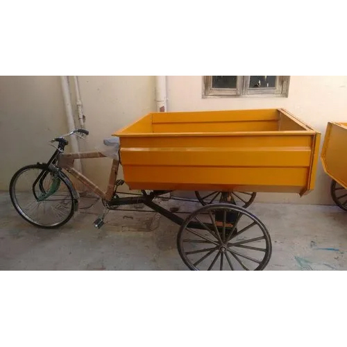Cycle Rickshaw Garbage Container