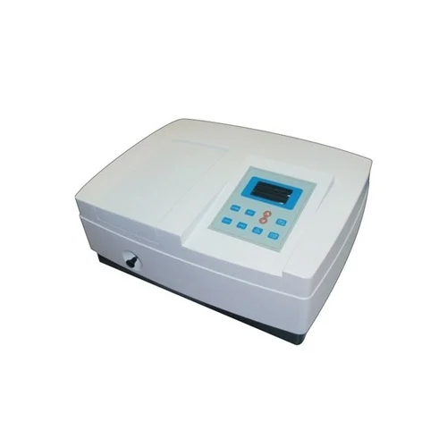 White Single Beam Uv-Vis Spectrophotometer