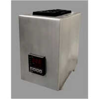 Silver Test Tube Heating Block