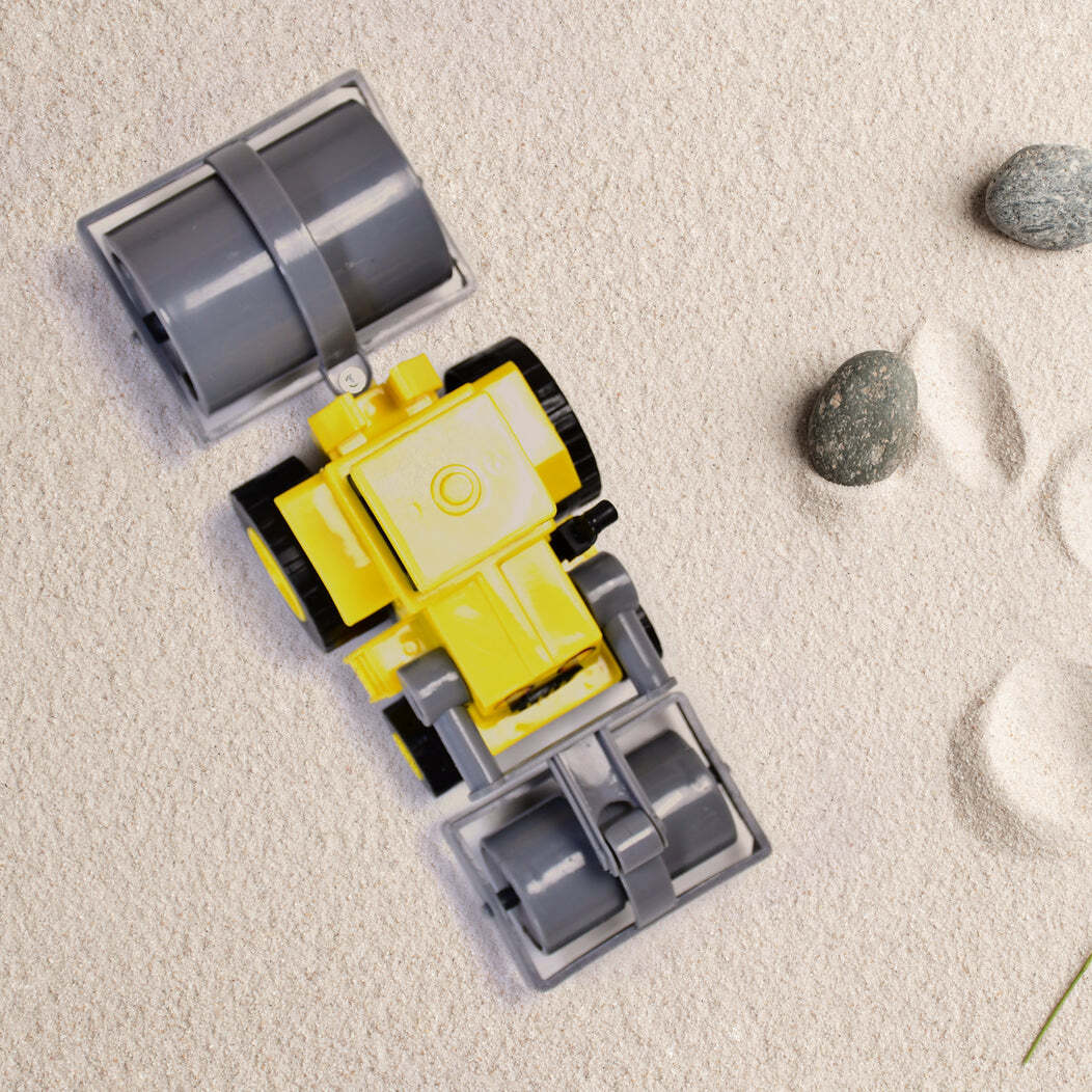 MINI FRICTION POWER CONSTRUCTION EXCAVATOR LOADER WITH TORRY TOY FOR KIDS(1952)
