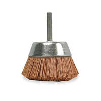 Carbon Steel Brown And Silver Abrasive Cup Brush Size: Different Sizes Available