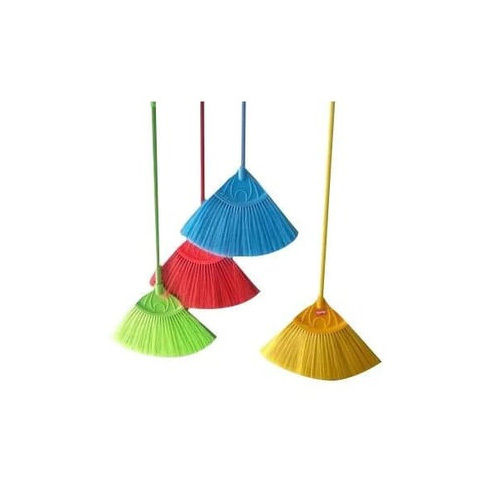 22 Inch Crack Proof Multi Colored Plastic V-broom Application: Commercial