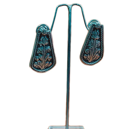 Silver 92.5 Ladies Tribal Earrings Gender: Women