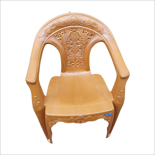 Polyester Maharaja Plastic Chair