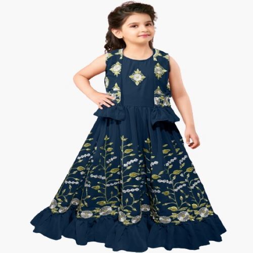 Girls kids gown