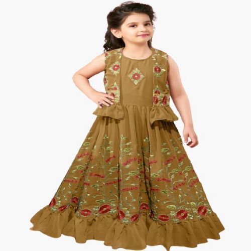 Girls kids gown