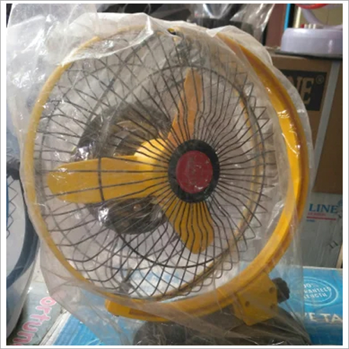 Stormy Fan - Plastic Material, Yellow Color | Single Speed Operation