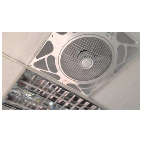 White Electric Ceiling Box Fan
