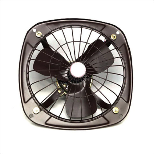 Electric Exhaust Fan - Metal, Wall Mounted, 220 Volt | Black Color, Efficient Ventilation for Improved Air Circulation
