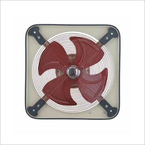 Tri Star Exhaust Fan - Metal, 4-Blade Design, Red Color, 220 Volt, 3-Star Energy Efficiency | Wall Mounted Ventilation Fan