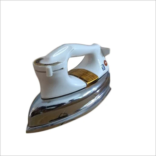 Dry Iron - Stainless Steel Sole Plates, 220 Volt, 0.64 Kilograms | White Color, Over Heating Protection Feature