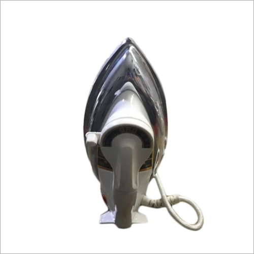 Heavy Weight Dry Iron - Stainless Steel, White | Over Heating Protection, Dry Iron Type, 220 Volt, Water Spray Function