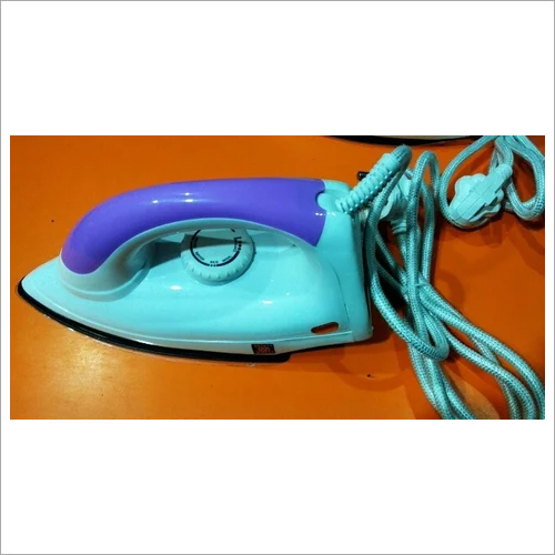 Light Weight Iron - Stainless Steel, 750 Watt, 220 Volt | White Color, Over Heating Protection, Dry Iron Type