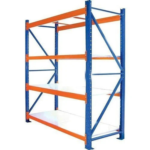 Orange-Blue-White Industrial Heavy Duty Shelves Racks