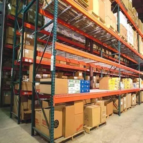 Orange-Green Industrial Ms Heavy Duty Rack