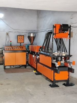 Orange Black Automatic Air Conditioner Drain Pipe Making Machine