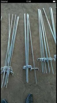 Mini Sprinkler - Metal 12 Inches, Silver Nozzle Type - Drip Irrigation For Agriculture Use, 10 Pack | Lightweight At 0.1 Kg, Efficient Water Distribution