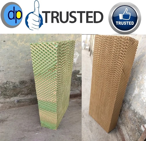 100 GSM Green Brown Evaporative cooling pad by D.P.ENGINEERS