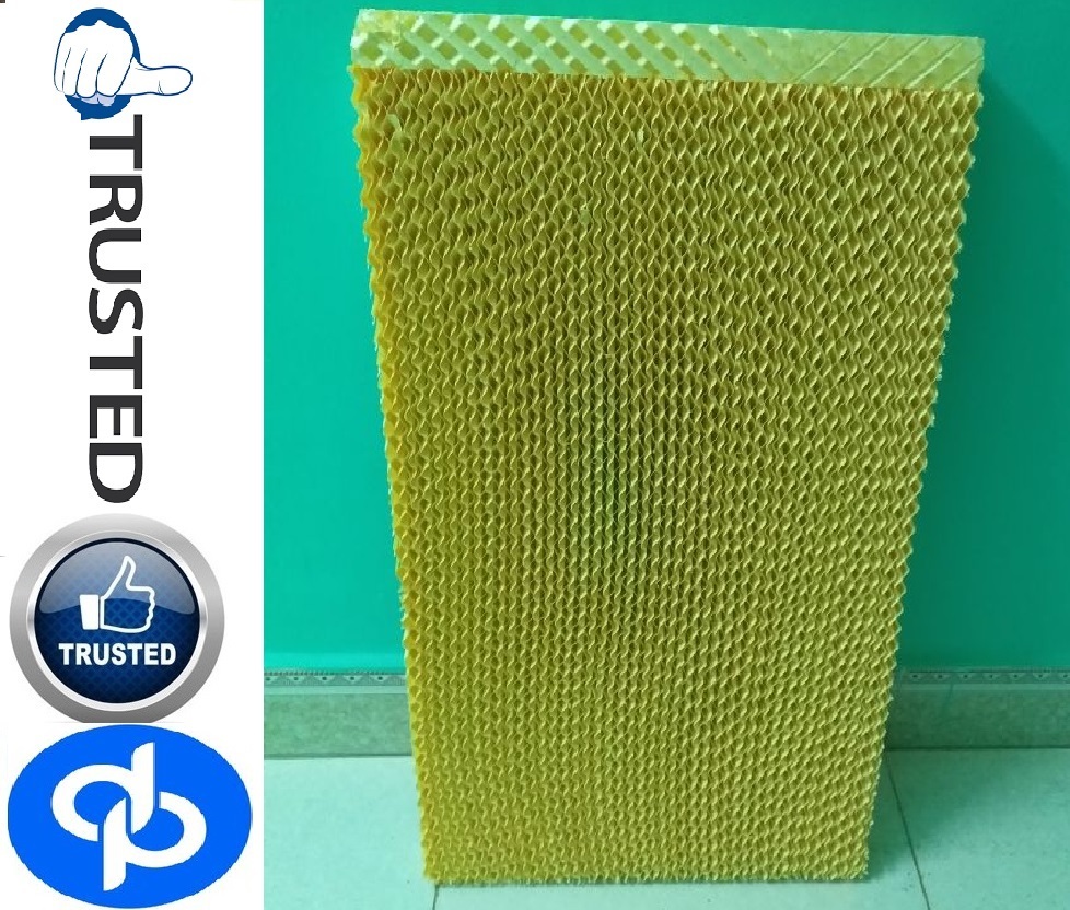 95 GSM Green Brown Evaporative cooling pad by D.P.ENGINEERS