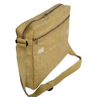 Modern Laptop Bag - Jute Material Customized Size | Moisture Proof Padded Compartments Ergonomic Design Built-in Charging Capability