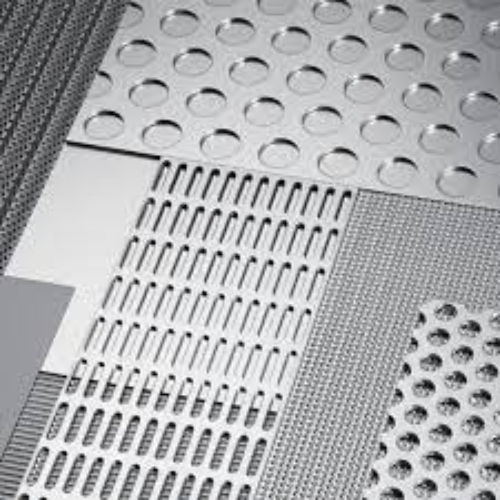 Silver Metal Perforated Sheets