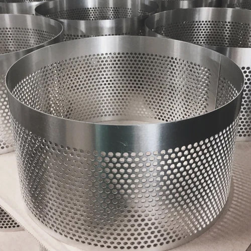 Silver Ss Perforated Tubes