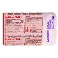 Rifampicin  Isoniazid  Ethambutol Tablet