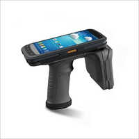 Black Android Based Handheld Rfid Reader