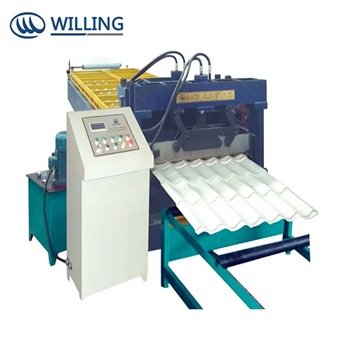 WLTM 17-182-1092 Building Material Steel Tile Roofing Roll Froming Machine