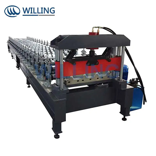 WLFM18-76-760 Trapezoidal Roof Tile Forming Machine With Building Material Machinery