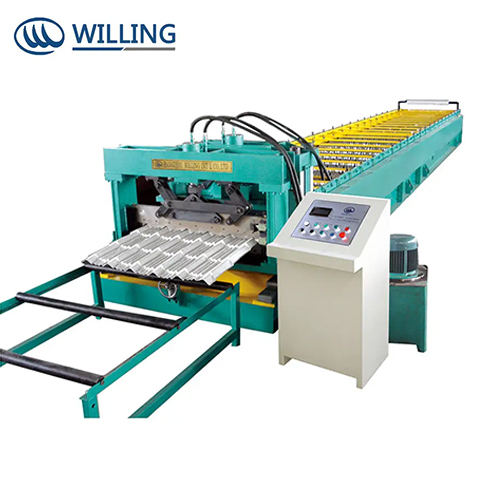 Building Material Wall And Roof Metal Tile Machine