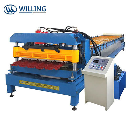 WLFM Zinc Metal Roofing Sheet Making Machine