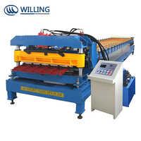 WLFM Zinc Metal Roofing Sheet Making Machine