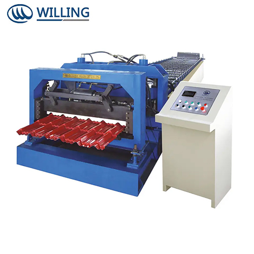 Glazed Tile Roll Forming Machine For Building Material