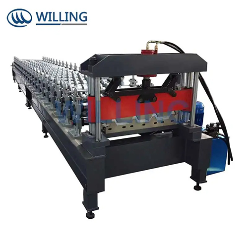 WLFM25-205-820 Automatic Wall Roof And Door Panel Roll Forming Machine