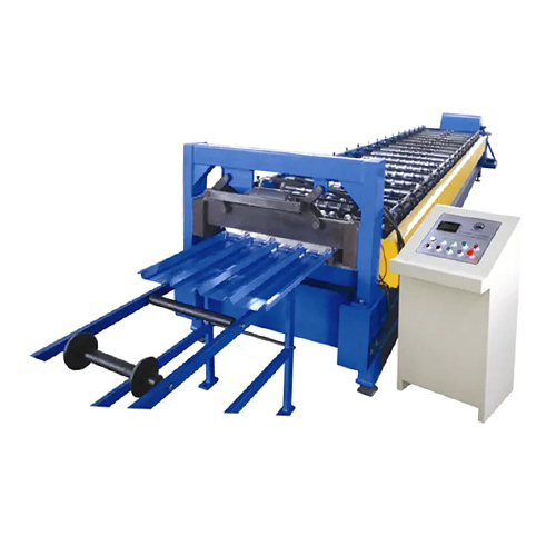 Blue Roof And Wall Panel Roll Forming Machine