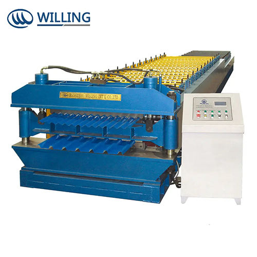 Galvanized Corrugated Roll Roofing Zinc Sheet Making Machine