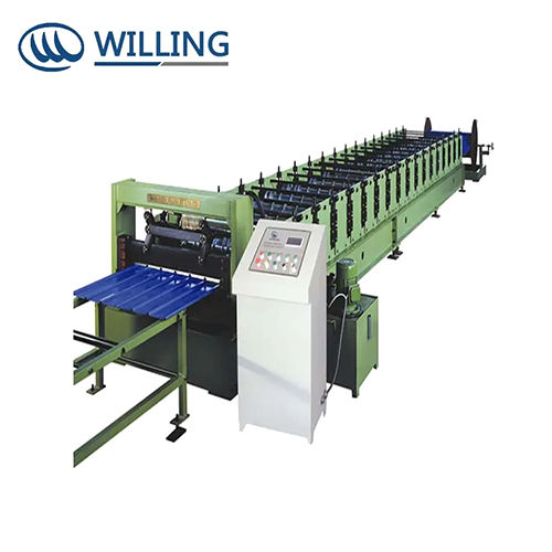 Roofing Galvanized Corrugated Steel Sheet Tile Making Machine