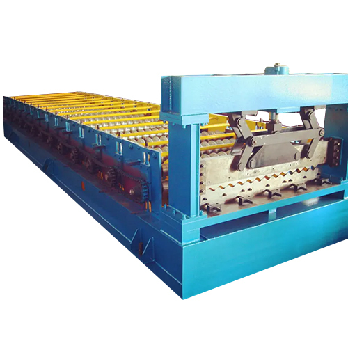 Galvanized Aluminum Corrugated Steel Roofing Sheet Making Roll Forming Machine